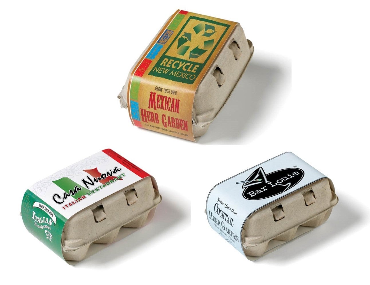 Herb Kits Recycled Egg Cartons Eco Promotional Products